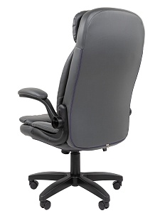 Офисное кресло CHAIRMAN 533, экокожа, серый